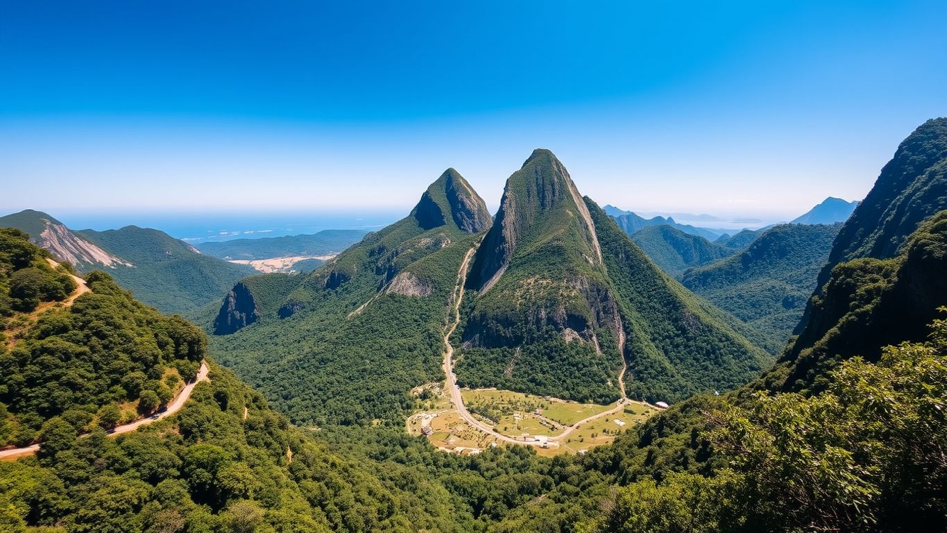 Stunning view of Morro Dois Irmãos in Chapada Diamantina.