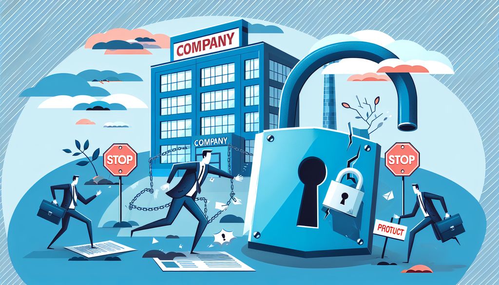 Illustration accompanying the section on common insider threat signs