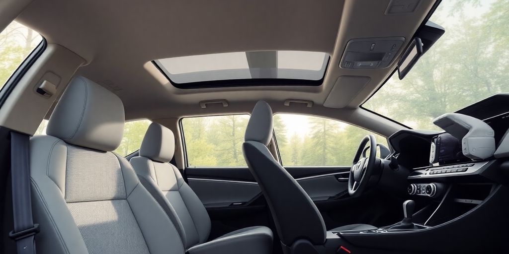 Interior view of 2023 Toyota Corolla Cross L AWD.