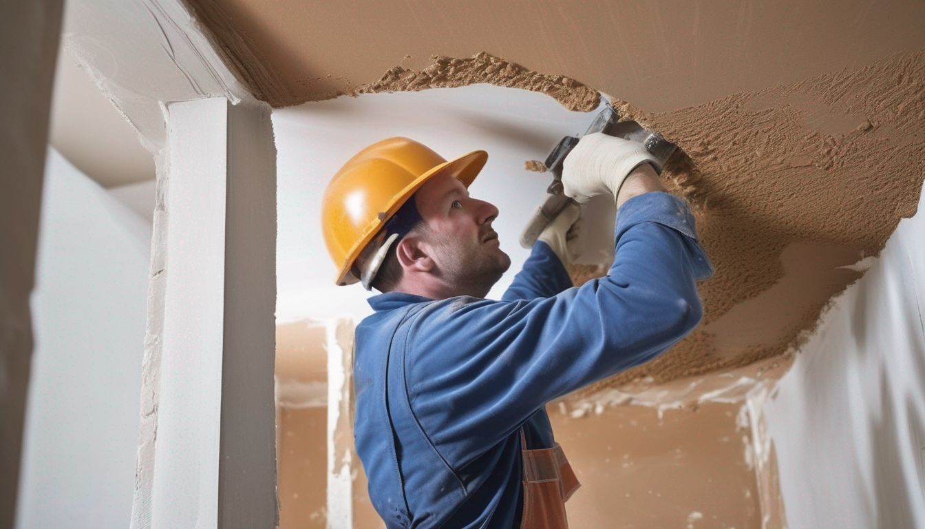 plasterer working in London