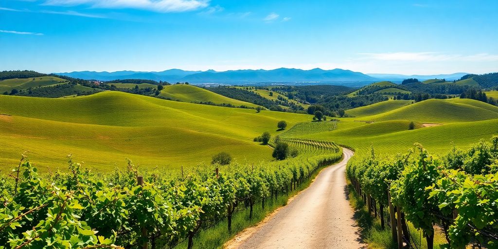 Paysages audois, vignobles, montagnes