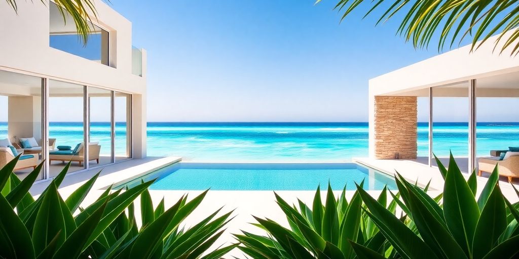 Luxurious Cabo villa with ocean view and private pool.