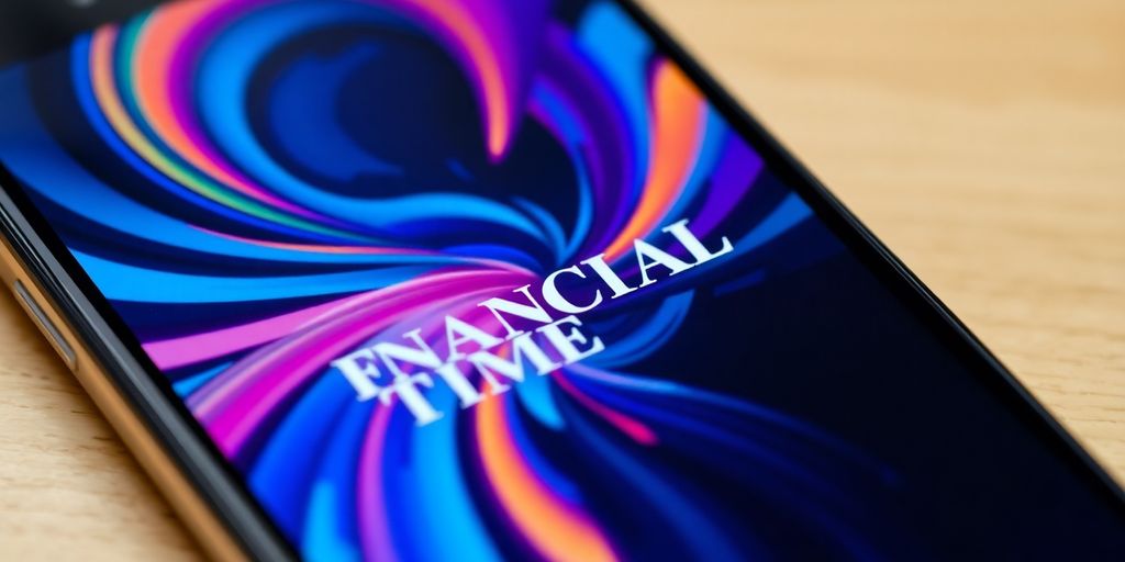 Financial Times app interface on a phone.