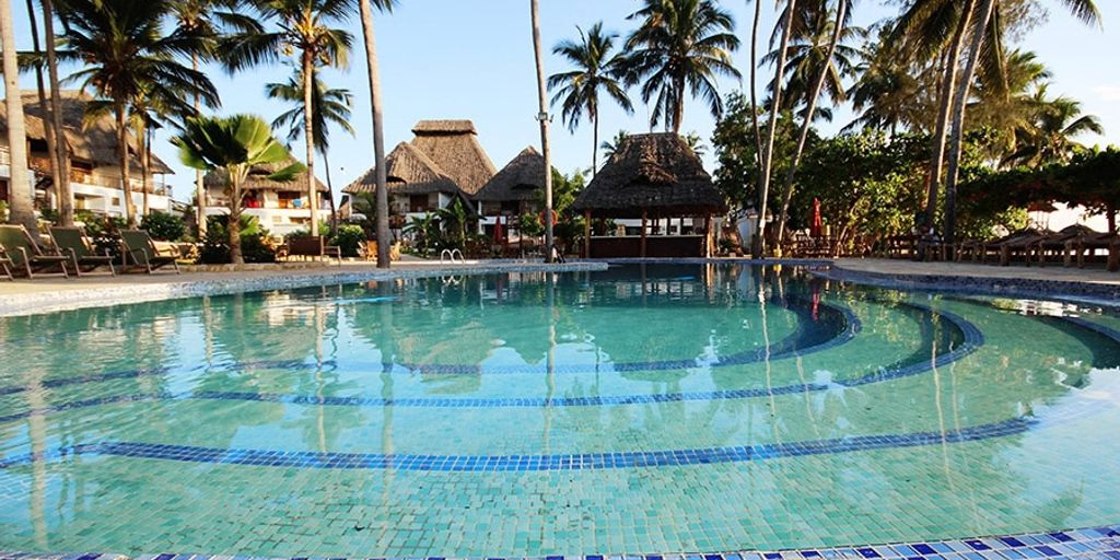 African beach paradise