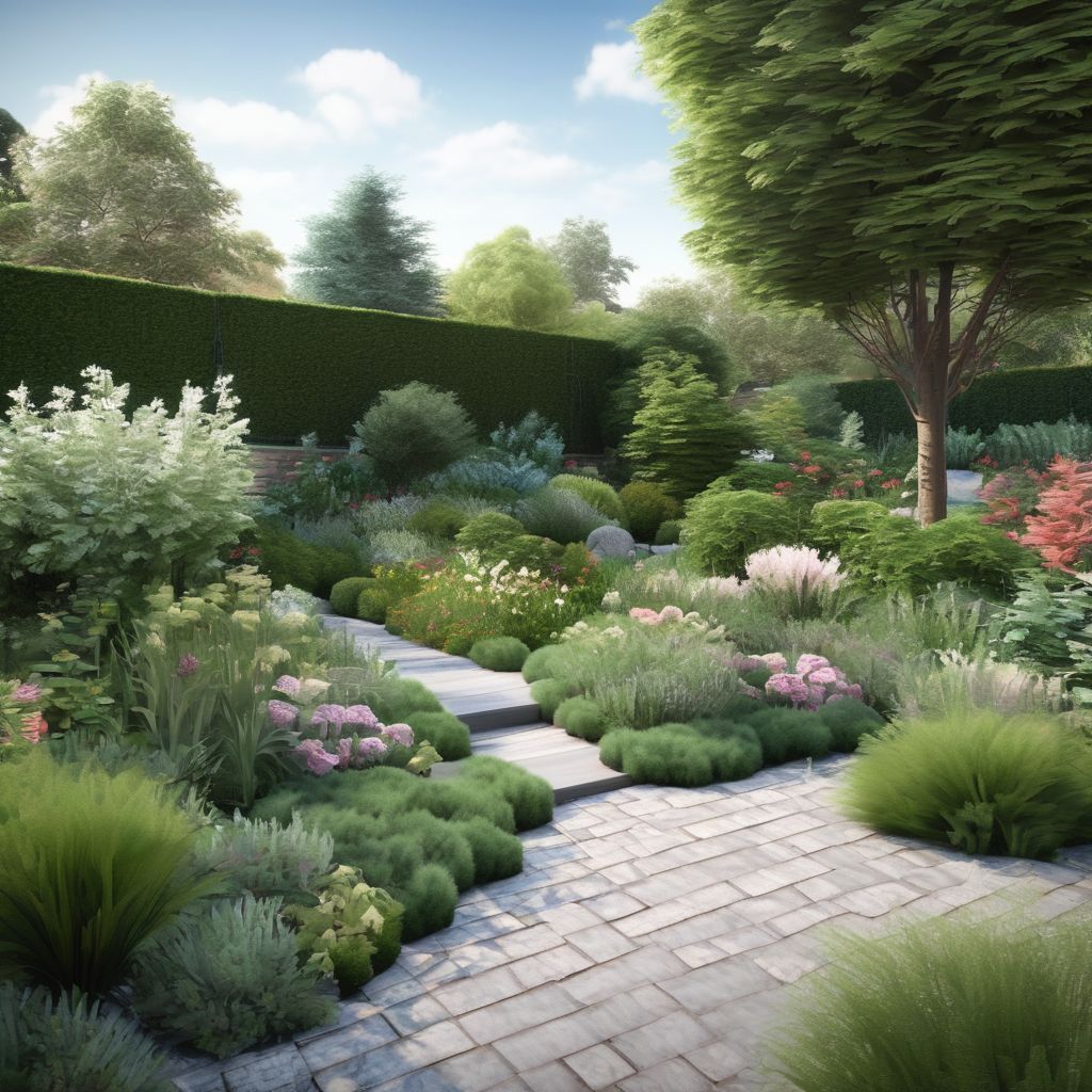 peaceful garden design with personal touches