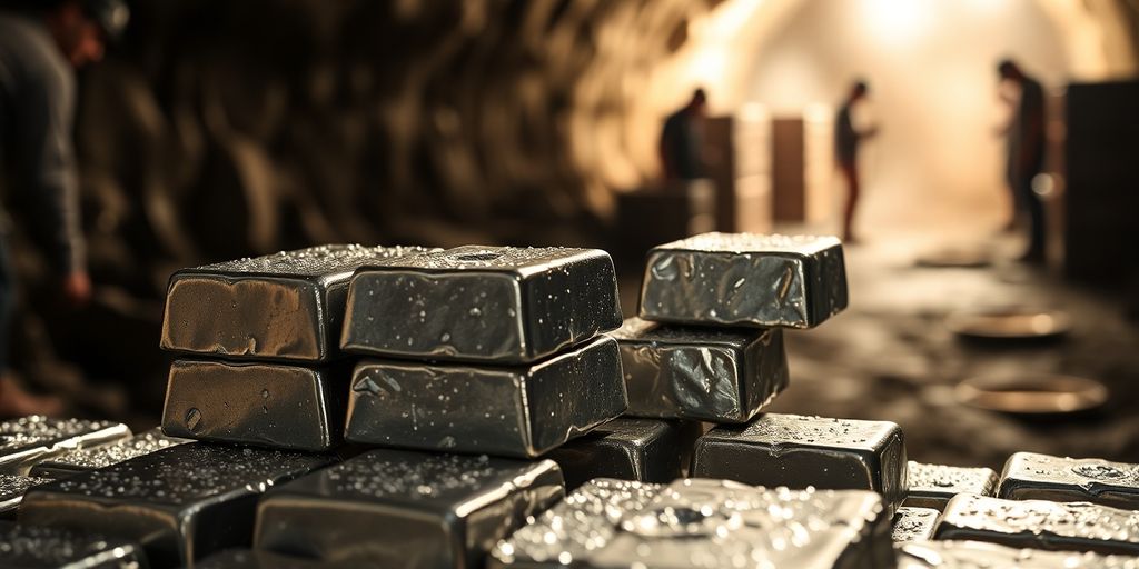 Mineurs et argent pur