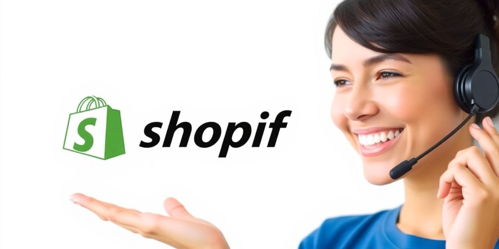 Ikona obálky s nápisem Shopify