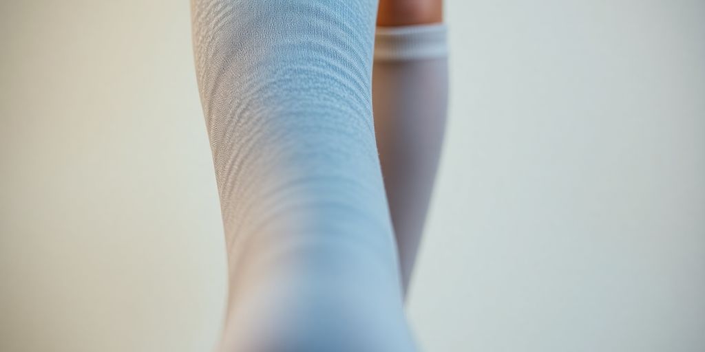 Compressed leg with DVT