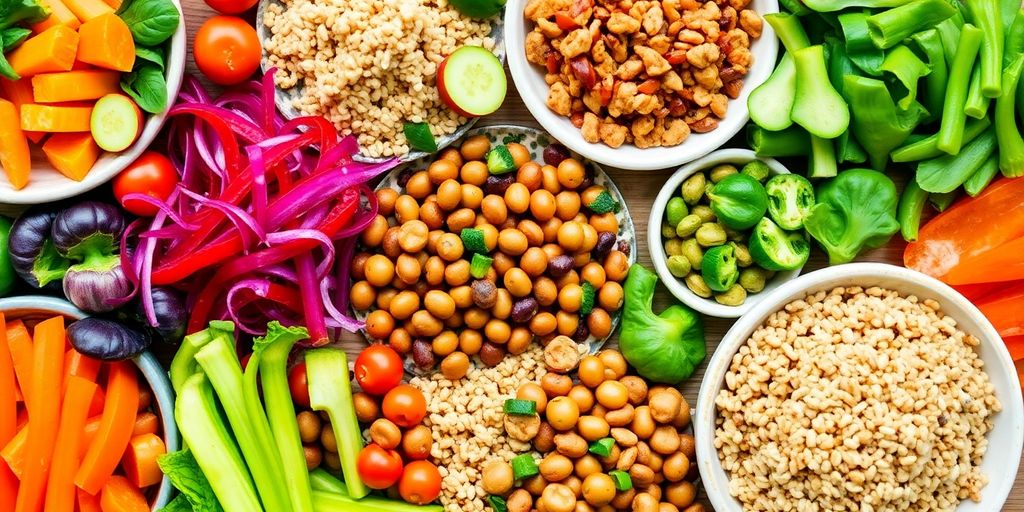 Hearty vegetarian dishes for weight loss.