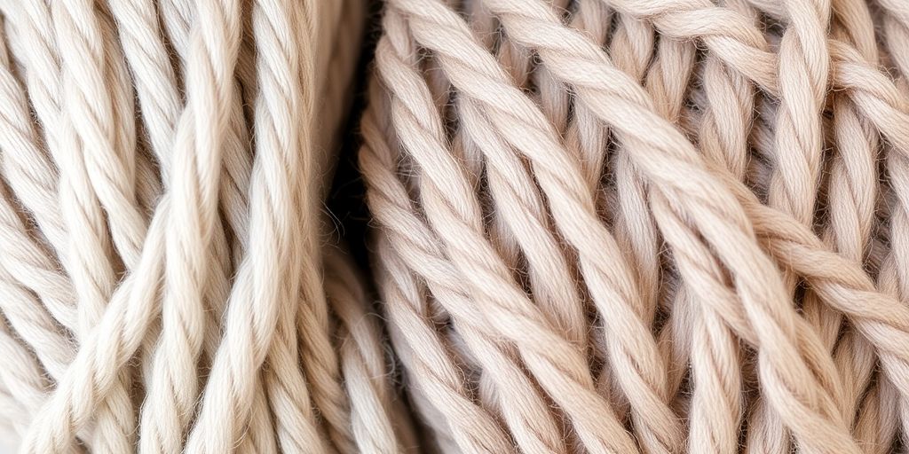 Mixing superwash and non-superwash yarn.