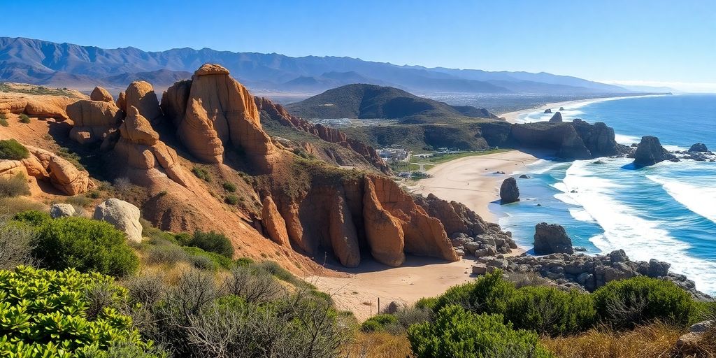 Diverse landscape of Southern California's natural wonders.