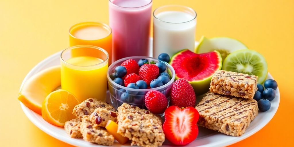 Colorful meal replacements for effective weight loss.
