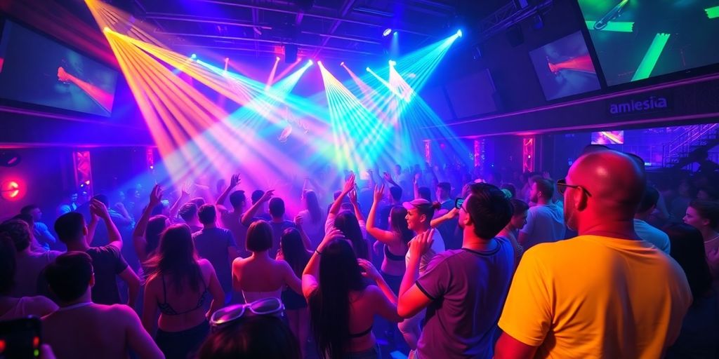 DJ Alfredo performing at Amnesia in Ibiza.