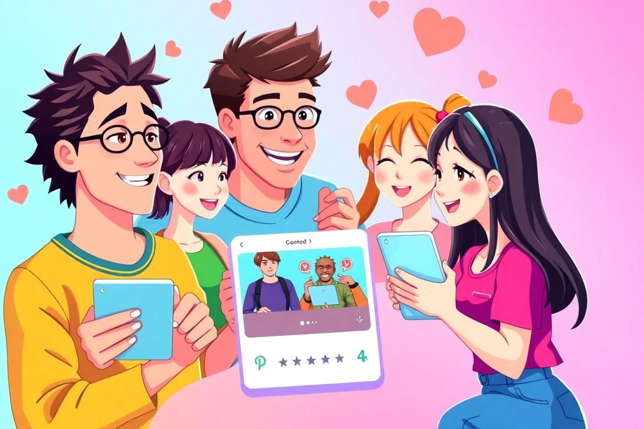 Personagens mistos no Instagram com ênfase em crescimento.