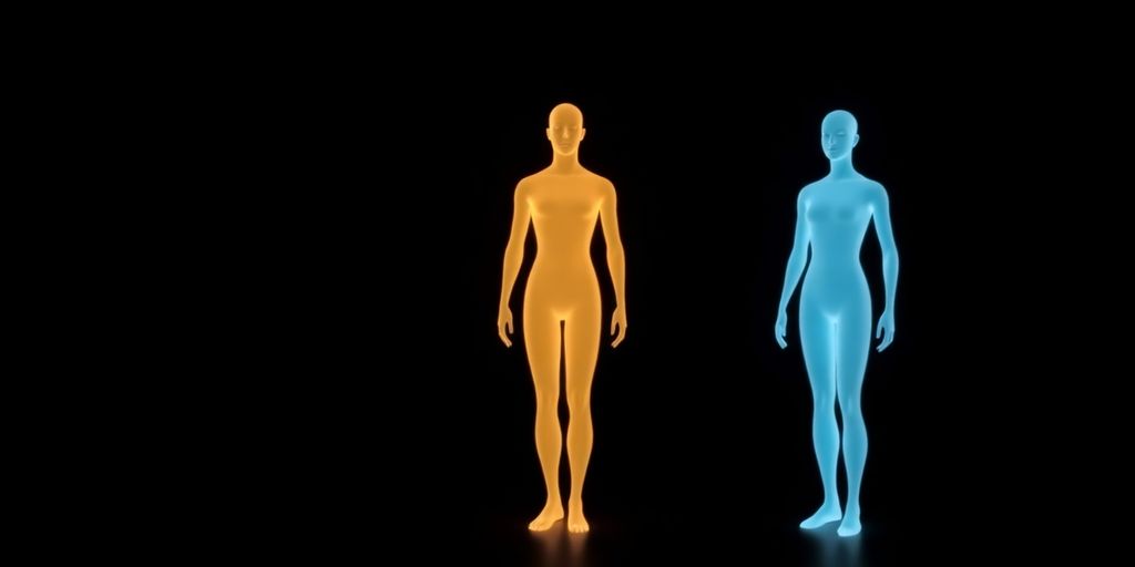 Three distinct glowing AI agents
