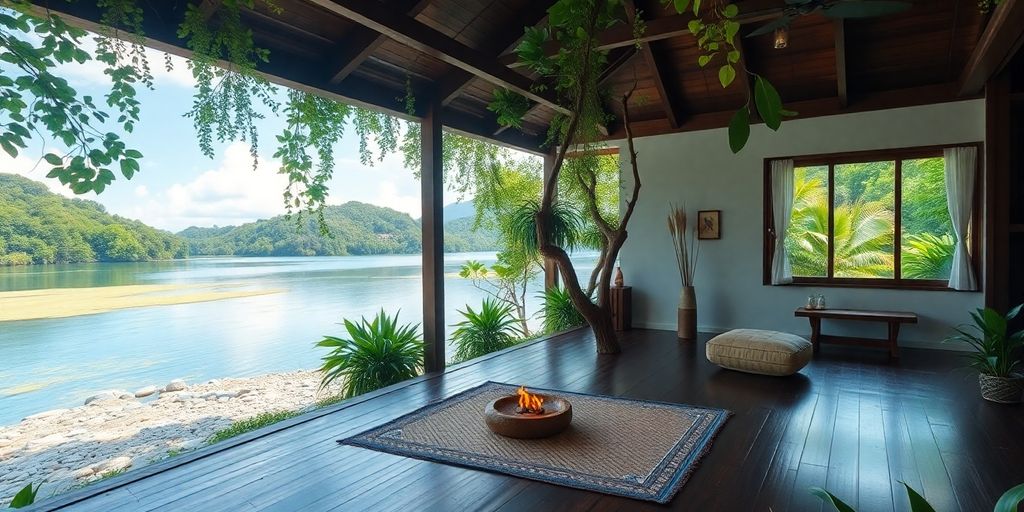Serene retreat in Thailand for PTSD and depression healing.