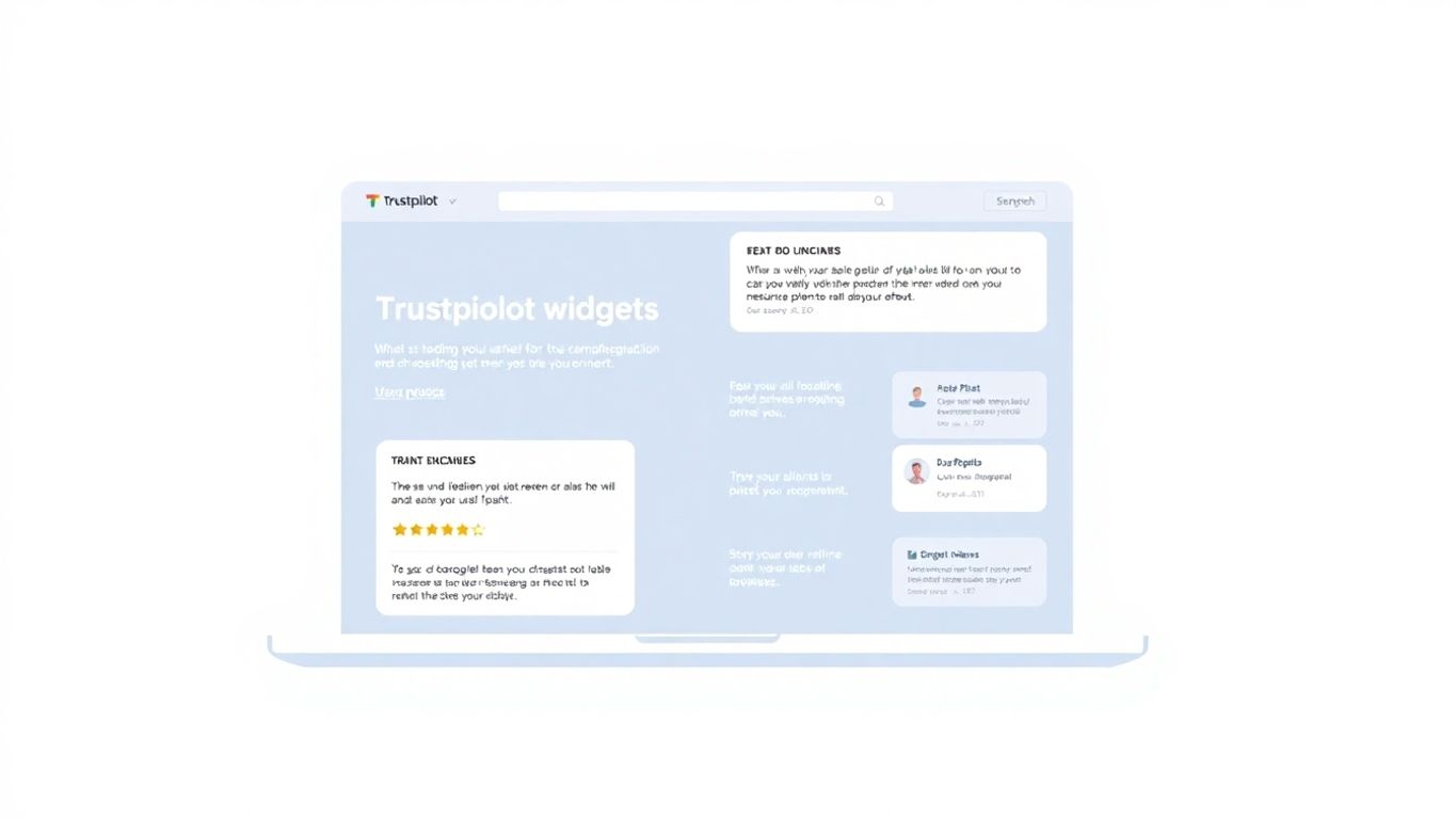 Trustpilot-widget på nettstedet for merkevaren din