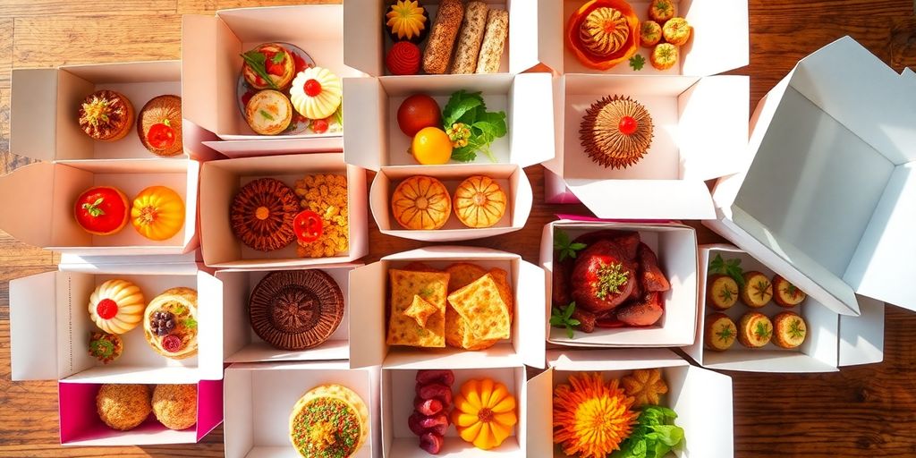 ของว่างไทยจัดเบรคหลากสีสัน