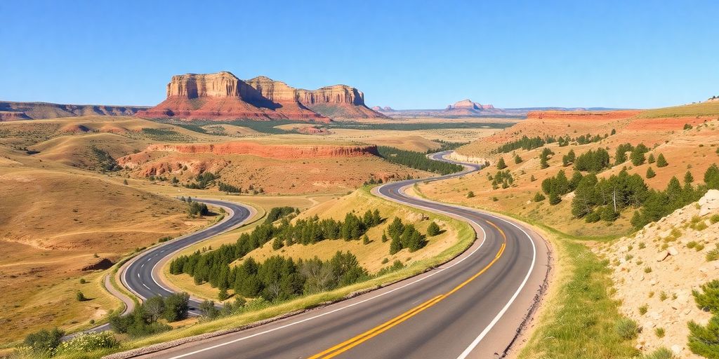 Routes scéniques au Dakota du Sud