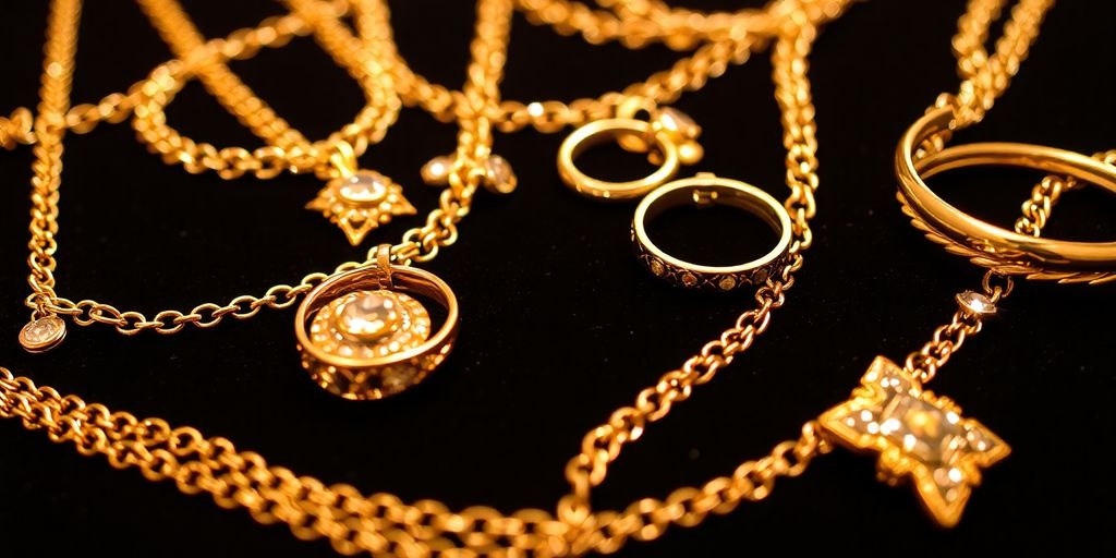 Bijoux en or mondiaux, éclat et élégance.