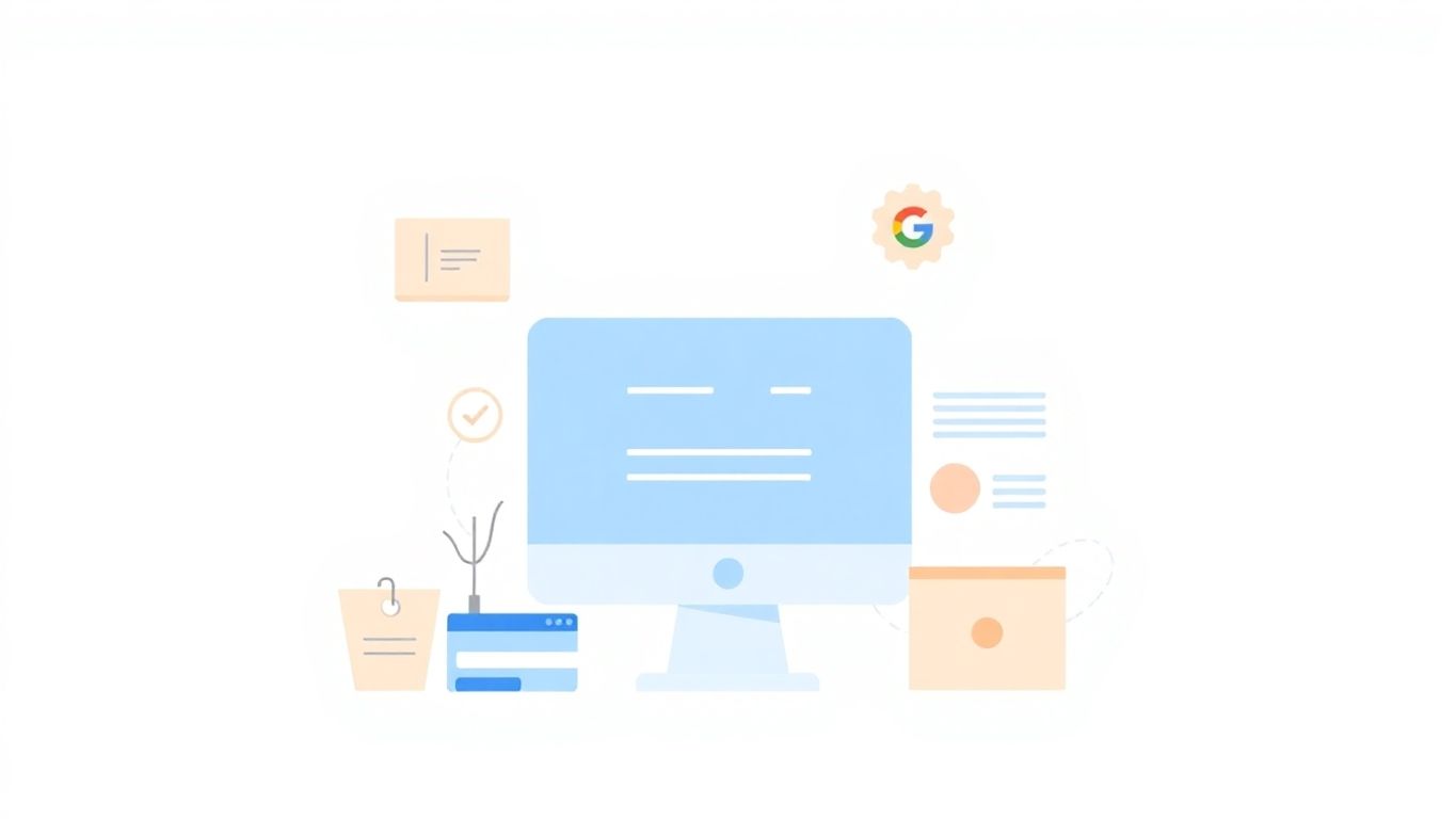 Moderne illustrasjon av digital markedsføring.