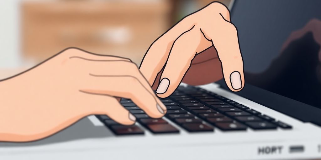 A close-up of a human hand.