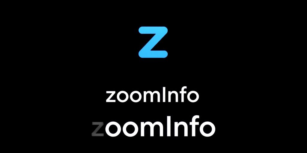 ZoomInfo logo on a dark background.