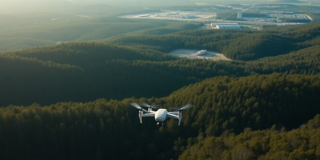 Carte aérienne restrictions vol drone.