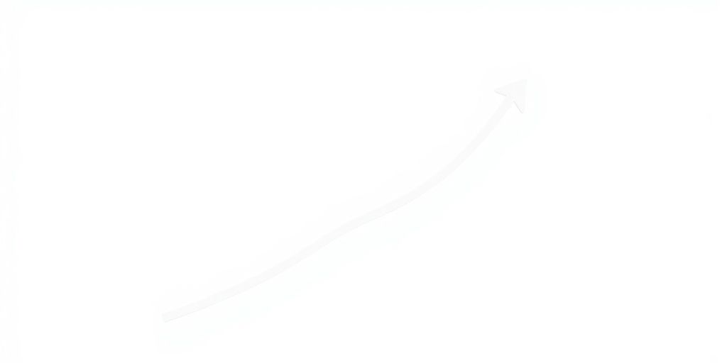 Upward trend visual