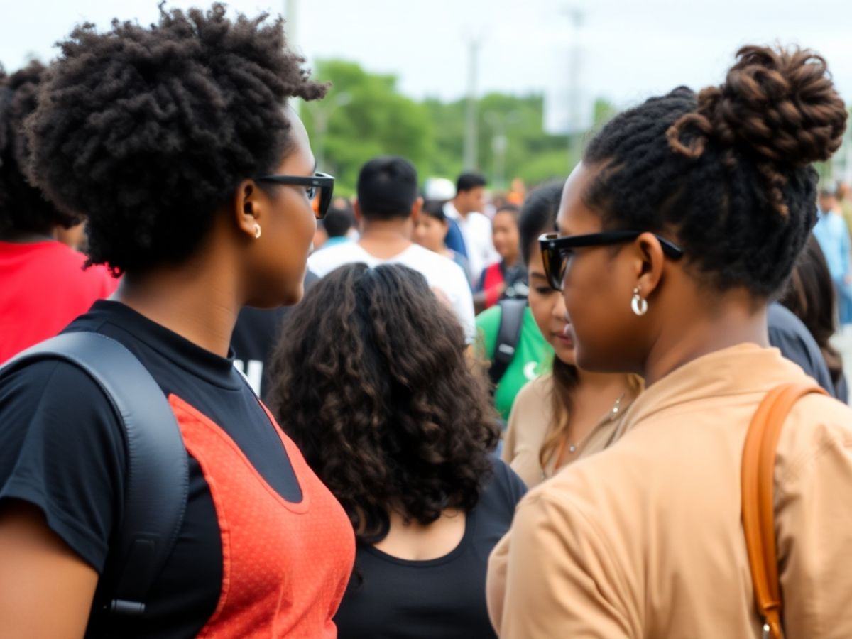 Oameni diversi uniți pentru justiția socială.