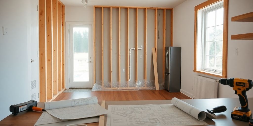 Kitchen remodeling phases