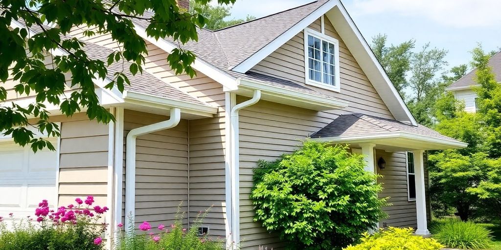Beautiful home with a new roof and fresh siding.