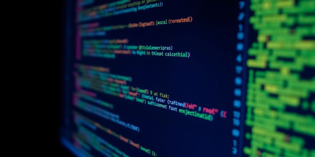 Close-up of cybersecurity software on a computer screen.
