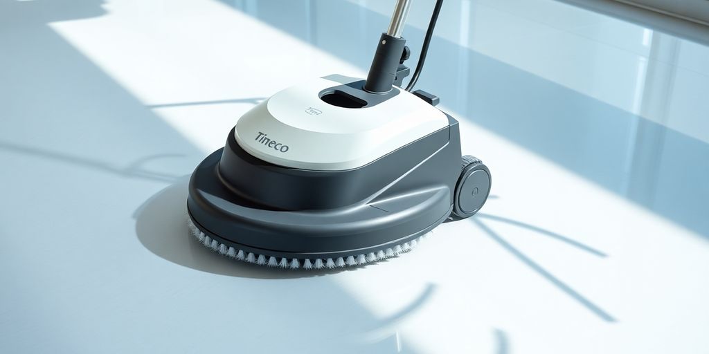 Tineco S6 floor washer in action.