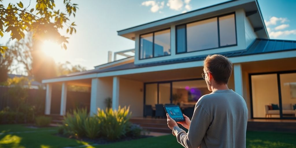 Australian house with fast internet.