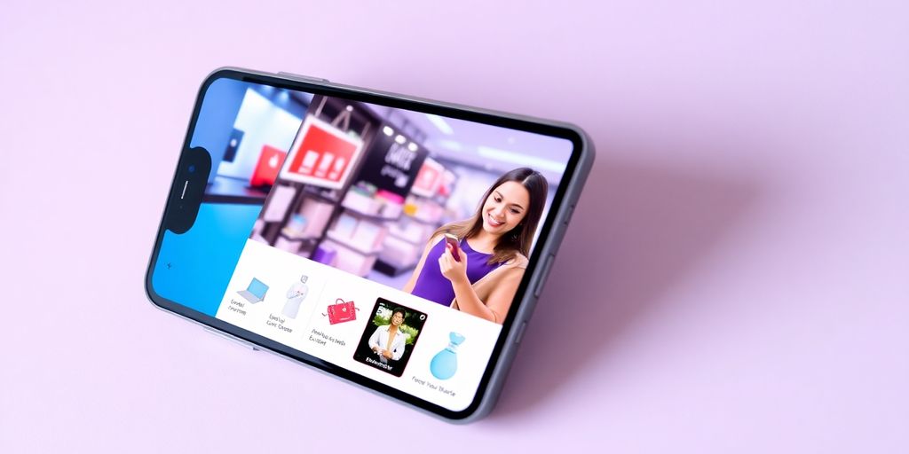 Retail app connecting customers and businesses seamlessly.
