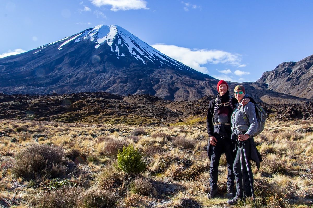 2. Hiking the Tongariro Alpine Crossing