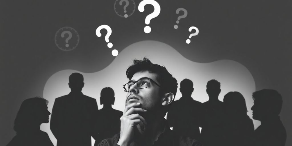 Diverse silhouettes of mentors in black and white.