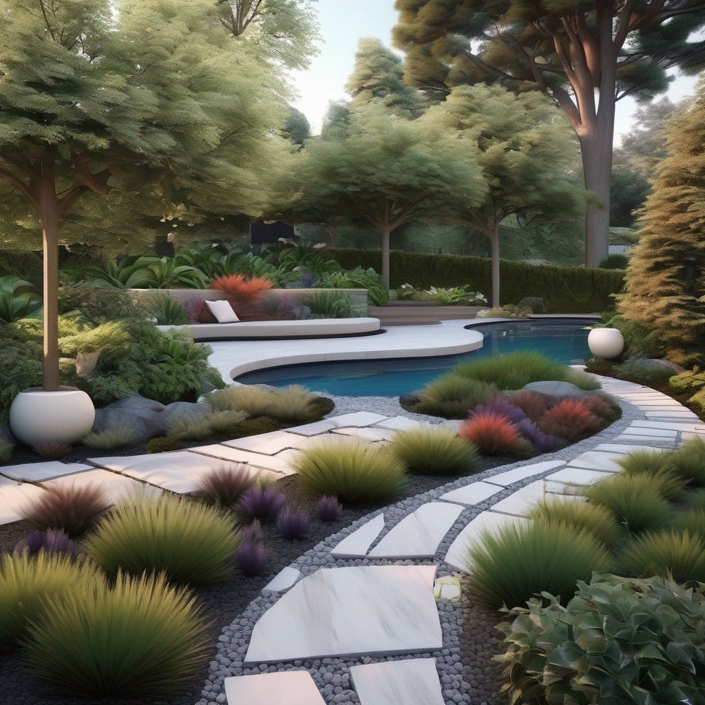 beautiful outdoor landscape design garden