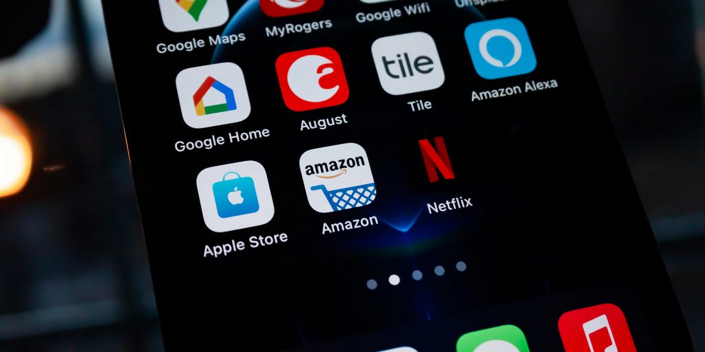 iphone screen showing icons on screen Top Selling Item on Amazon