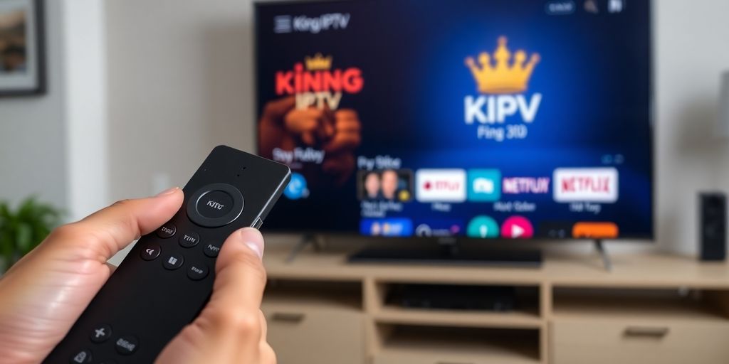 Configuration King IPTV sur Fire Stick