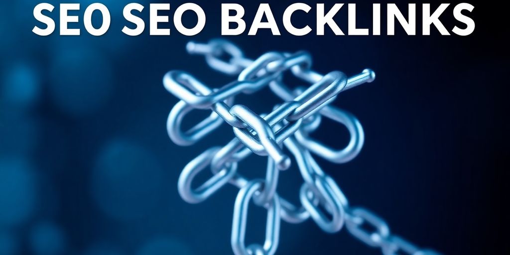 Chains linking websites for SEO authority.