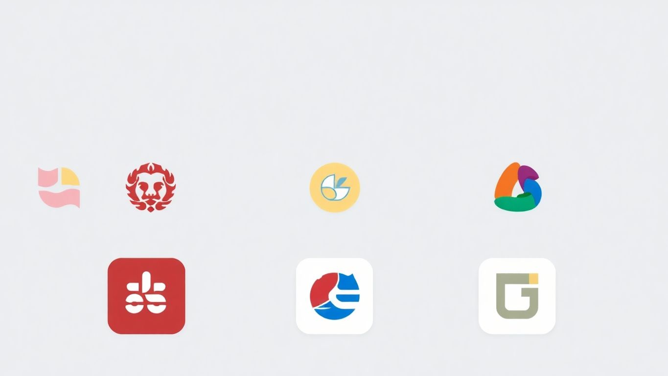 Moderne illustrasjon av logo-design prosess.