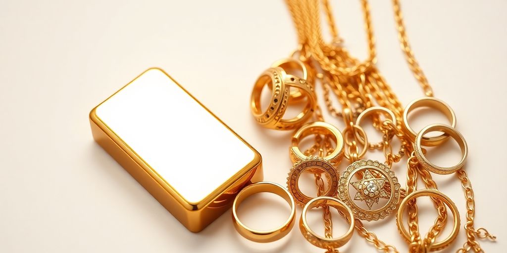 Or pur et bijoux en or