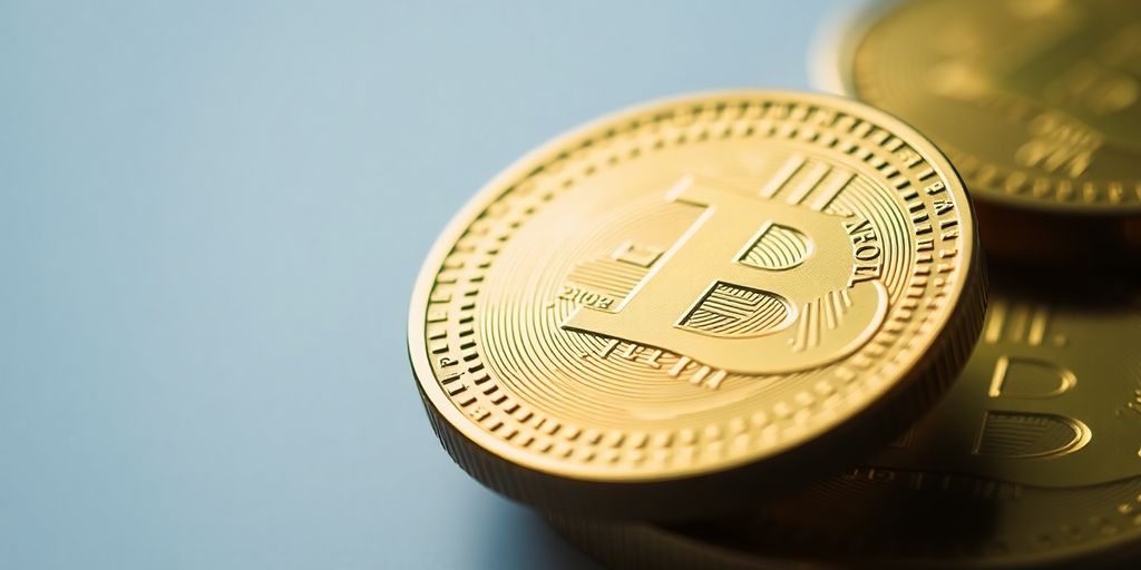 Une pièce en or numismatique avec des détails complexes.