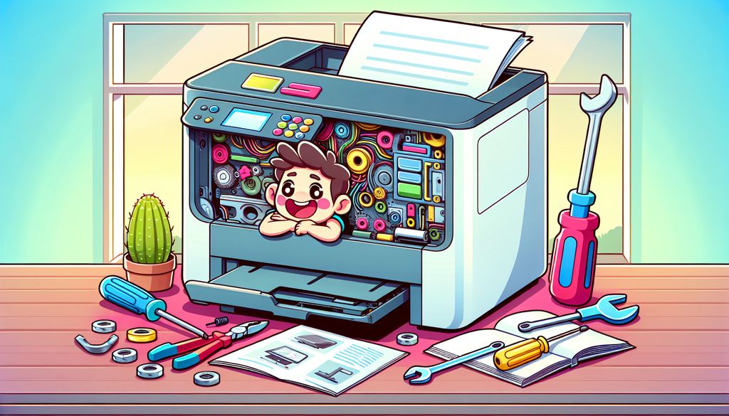Illustration accompanying the section on choosing a printer