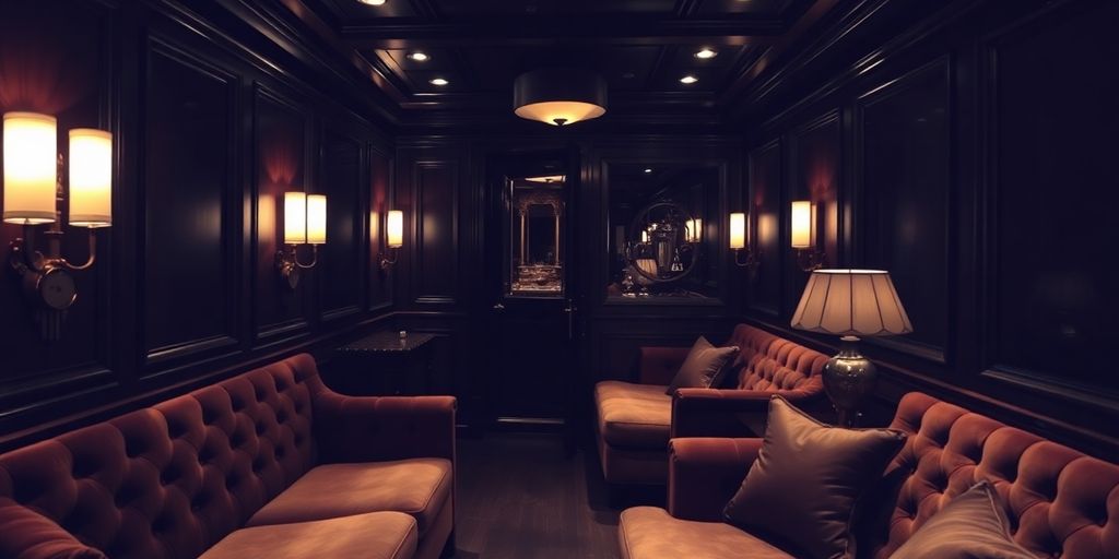 Luxe interieur met discrete sfeer.