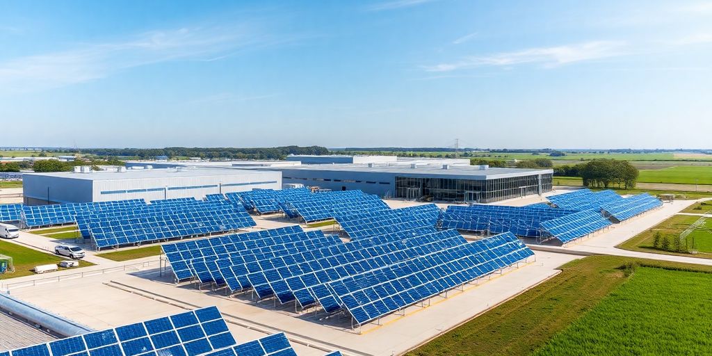 Usine solaire Meyer Burger en Allemagne