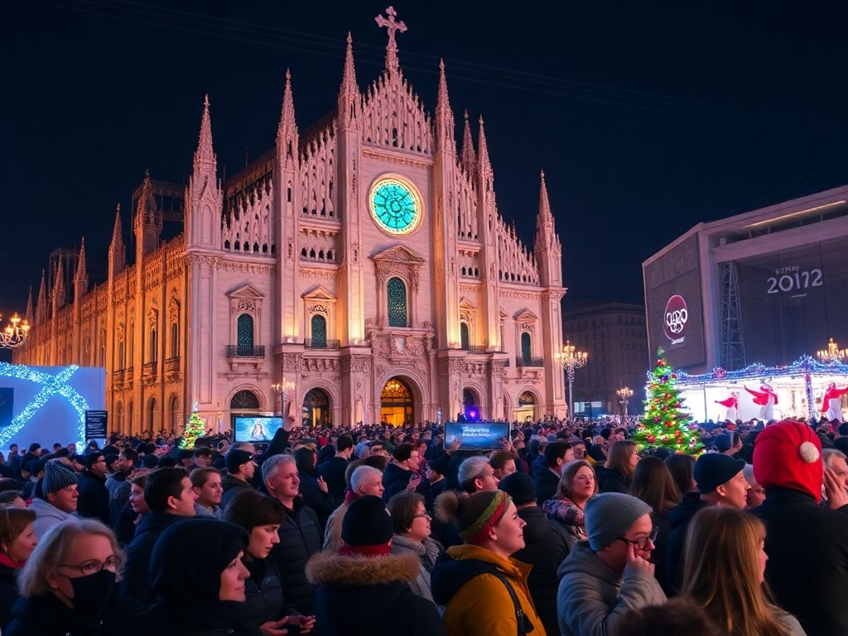 Pubblico entusiasta agli eventi culturali delle Olimpiadi.