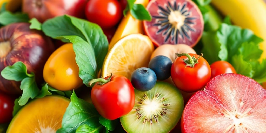 Healthy food for perioral dermatitis relief.